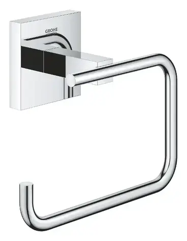 Grohe QuickFix Start Cube - Toilettenpapierhalter, verchromt 