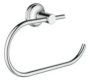 Grohe Essentials Authentic - Toilettenpapierhalter, verchromt 
