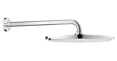 Grohe Rainshower - Kopfbrause Cosmopolitan 310 mit Arm 38 cm | 1 Strahlart | Chrom 