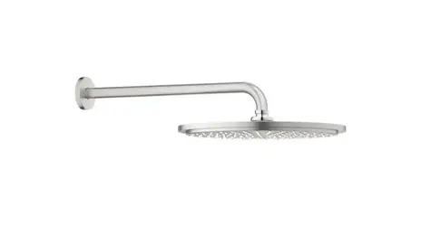 Grohe Rainshower - Kopfbrause Cosmopolitan 310 mit Arm 38 cm | 1 Strahlart | Superstahl 