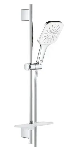 Grohe Vitalio SmartActive - Duschkopf-Set | 3 Strahlarten | Stangen und Schläuche verchromt 