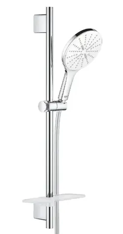 Grohe Vitalio SmartActive - Duschkopf-Set | 3 Strahlarten | Stangen und Schläuche verchromt 