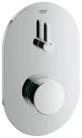 Grohe Eurosmart Cosmopolitan T - Selbstschließende Duscharmatur für Unterputzmontage, Chrom 