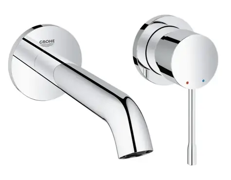 Grohe Essence - Unterputz-Waschtischarmatur, 2-Loch-Montage, Chrom 
