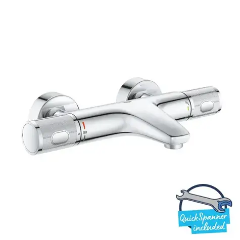 Grohe Precision Feel - Thermostat-Badarmatur, Chrom 