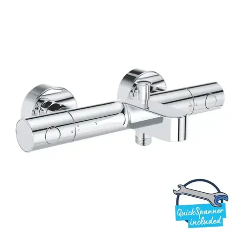 Grohe Precision Get - Thermostat-Badarmatur, verchromt 