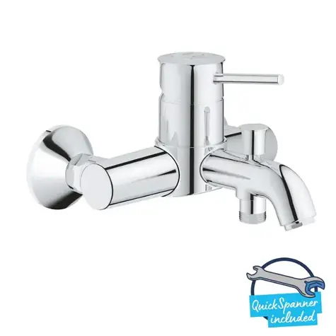 Grohe Start Classic - Wandarmatur für Bad, verchromt 
