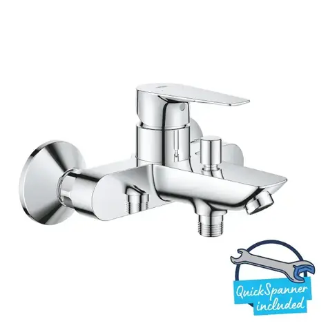 Grohe Start Edge - Wandarmatur für Bad, verchromt