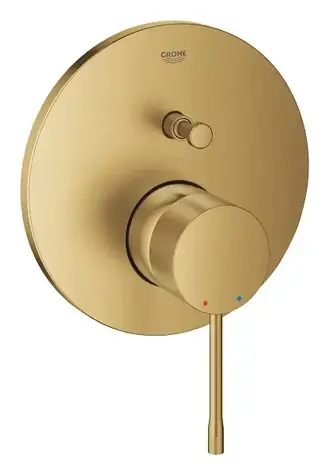 Grohe Essence - Unterputzmischer für 2 Geräte, gebürstet, Cool Sunrise 