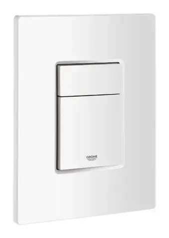 Grohe Even - Flachknopf Alpinweiß 