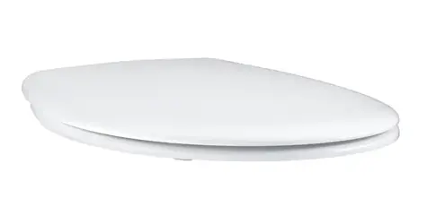 Grohe Bau Ceramic - WC-Sitz mit SoftClose-Klappmechanismus, Duroplast, weiß 