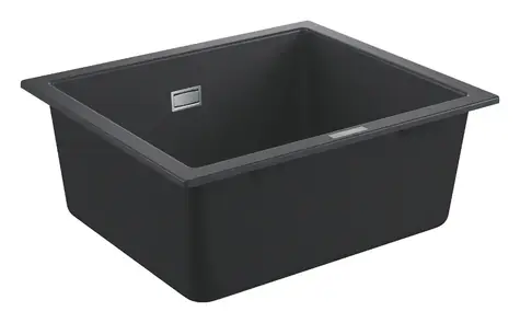 Grohe Spülbecken - Kompositspüle K700 mit Ablaufgarnitur, 53 x 46 cm, Granit, schwarz 