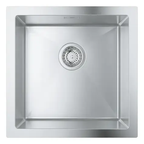 Grohe Spülbecken - K700 Spülbecken mit Ablaufgarnitur 46x46 cm gebürsteter Edelstahl 