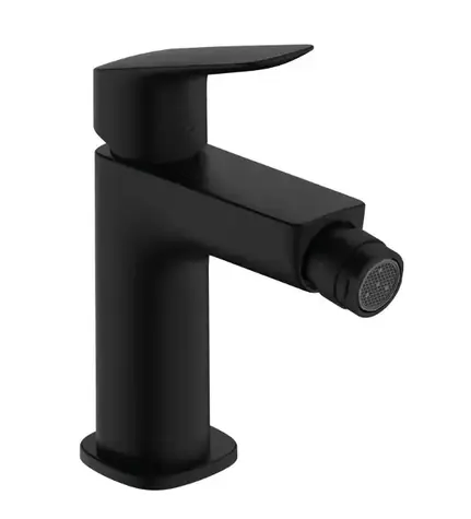 Hansgrohe Logis - Bidet-Armatur mit Auslauf | EcoSmart | Mattschwarz 