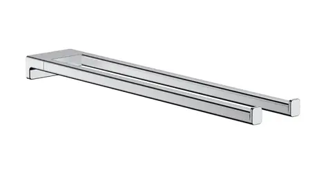 Hansgrohe AddStoris - Doppelhandtuchhalter | Länge 45 cm | Chrom 