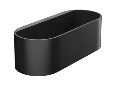 Hansgrohe WallStoris - Tiefes Regal, mattschwarz 