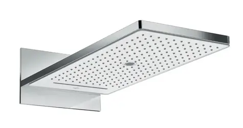 Hansgrohe Rainmaker Select - Kopfbrause | 3 Strahlarten, weiß/chrom 