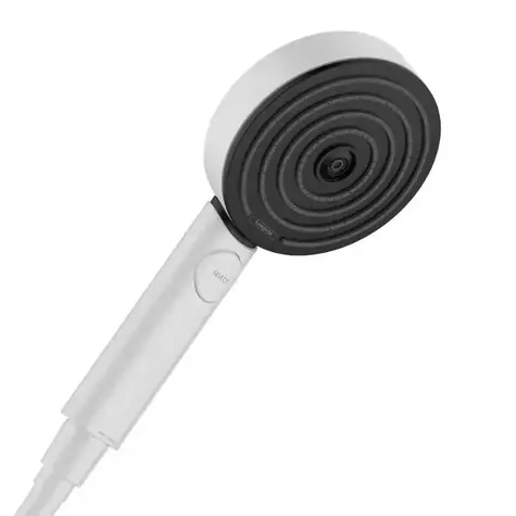 Hansgrohe Pulsify Select - Duschkopf Relaxation 105 | 3 Strahlarten | Mattweiß 