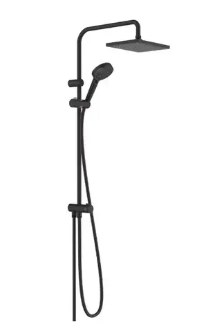 Hansgrohe Vernis Shape - Duschrohr 230 Reno | EcoSmart | Mattschwarz