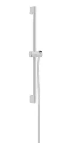 Hansgrohe Unica - Duschstange 96 cm | mit Brauseschlauch, mattweiß 
