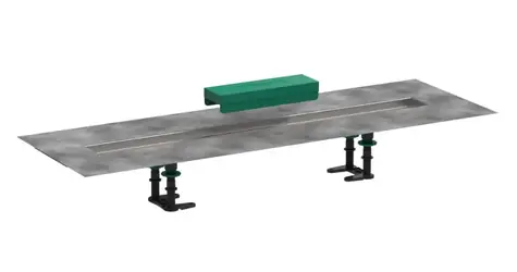 Hansgrohe uBox Universal - Montageset für lineare Duschrinne 800 | Edelstahl 