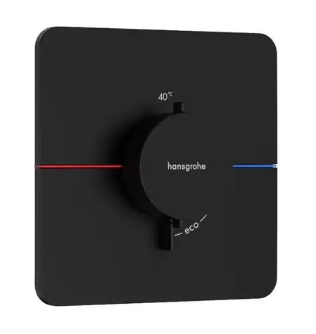 Hansgrohe ShowerSelect Comfort - Thermostatarmatur für Unterputzmontage, matt schwarz 