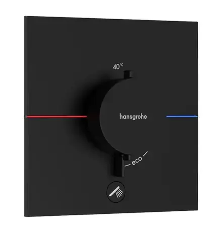 Hansgrohe ShowerSelect Comfort - Thermostatarmatur für Unterputzmontage, matt schwarz 