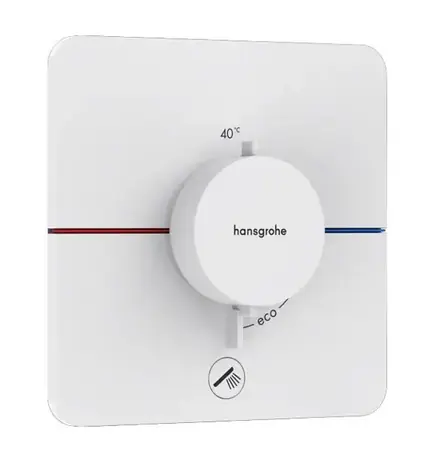 Hansgrohe ShowerSelect Comfort - Thermostatarmatur für Unterputzmontage, mattweiß 