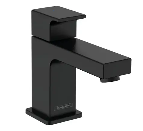 Hansgrohe Vernis Shape - Waschtischarmatur | EcoSmart | Mattschwarz 