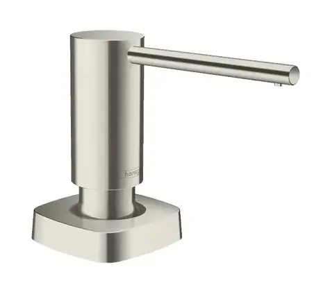 Hansgrohe Zubehör - Waschmittelspender A71 | 500 ml | Edelstahl 