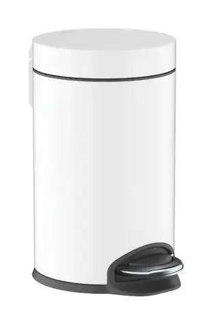 Hansgrohe AddStoris - Abfalleimer 3 l | Soft-Close | Mattweiß 