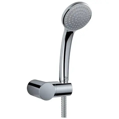 Ideal Standard Idealrain - Duschkopf-Set | 1 Strahl | Halterung und Schlauch | Chrom 