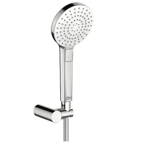 Ideal Standard IdealRain Evo - Circle 110 Duschkopf-Set | 3 Strahlarten | Halterung und Schlauch | Chrom 