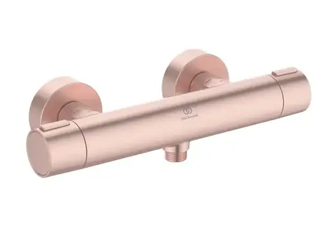 Ideal Standard ALU+ - Thermostat-Duscharmatur | Rosé 