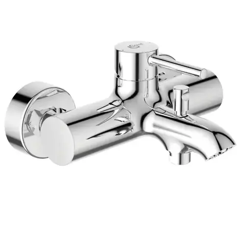 Ideal Standard CeraLine - Wandmontierte Badarmatur | Chrom 