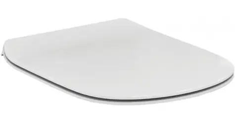 Ideal Standard Tesi - WC-Sitz, extraflach | Absenkautomatik | mattweiß 
