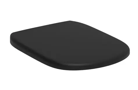 Ideal Standard Tesi - WC-Sitz | SoftClose | Seidenschwarz 