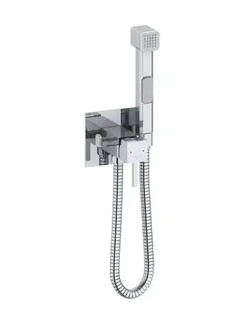 Kielle Arkas I - Unterputz-Einhebelmischer mit Bidet-Sprühfunktion | Chrom