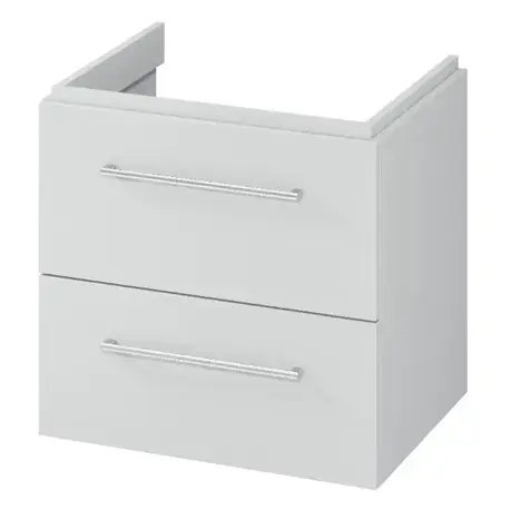 kielle Arkas I - Waschbeckenunterschrank 59x57x44 cm | 2 Schubladen | grau