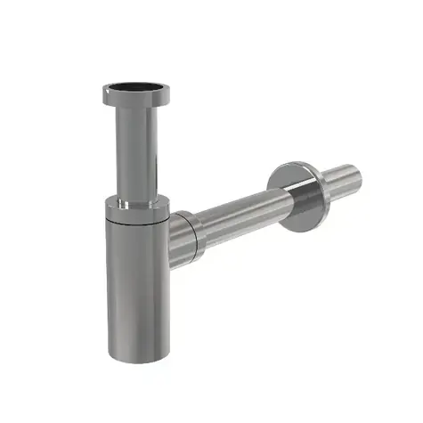 kielle Siphons - Waschbeckensiphon | Durchmesser 32 mm | rund | Metall