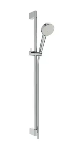 Ideal Standard Idealrain - Duschkopf-Set | Stangen und Schläuche | 2 Düsen | Chrom