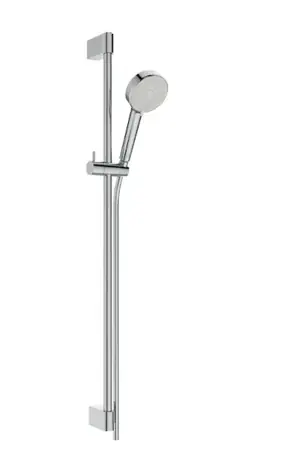 Ideal Standard Idealrain - Duschkopf-Set | Stangen und Schläuche | 2 Düsen | Chrom