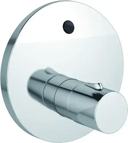 Ideal Standard CeraPlus - Unterputz-Duscharmatur mit Sensor | Temperaturregelung am Armaturenkörper (6-V-Batterie) | Chrom
