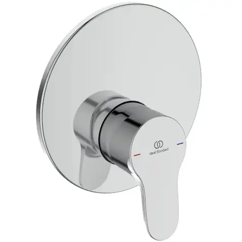 Ideal Standard Cerabase - Unterputz-Duscharmatur | mit Gehäuse | Chrom