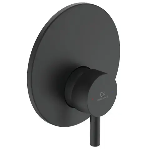 Ideal Standard CeraLine - Unterputzarmatur mit Gehäuse | schwarz