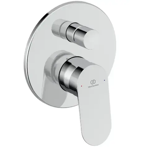 Ideal Standard Ceralife O - Unterputz-Armatur | für 2 Geräte | mit Gehäuse | Chrom