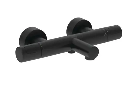 Ideal Standard Ceratherm T25N - Thermostatarmatur für Badewanne | Seidenschwarz