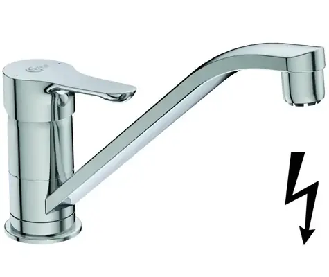 Ideal Standard Alpha - Spültischarmatur | Chrom