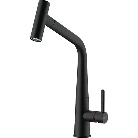 Franke Icon - Spültischarmatur FG 5188.901 mit Ausziehbrause, matt schwarz