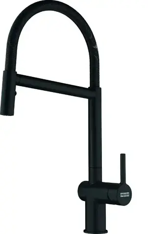 Franke Active - Spültischarmatur FN 3407.901 mit flexiblem Arm, matt schwarz